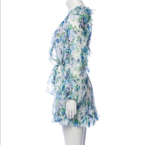 Zimmermann Floral Silk Playsuit - Picture 2 of 4